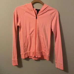 Pink Zip Up Sweater